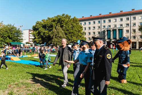 Podžupan s predstavniki policije