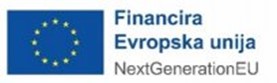 Logotip programa Evropske unije NextGenerationEU