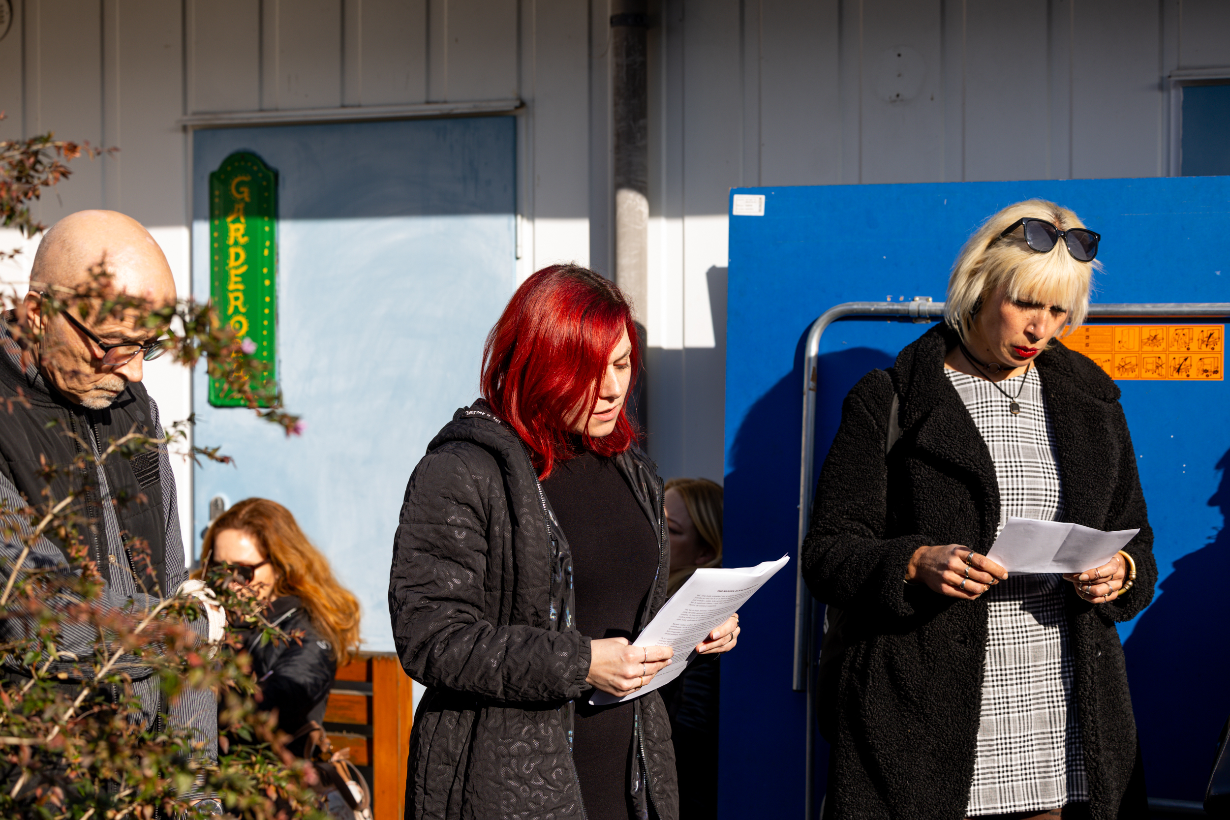 Predstavnica Ministrstva za zdravje Lidija Kristančič podaja svoj nagovor.